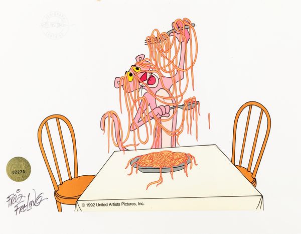 Friz Freleng : Pink Panther  - Asta The Art of Movie Posters - Associazione Nazionale - Case d'Asta italiane