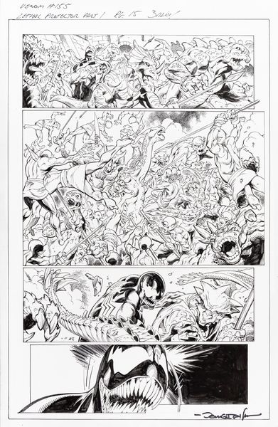 Mark Bagley : Venom - Lethal Protector  - Asta The Art of Movie Posters - Associazione Nazionale - Case d'Asta italiane