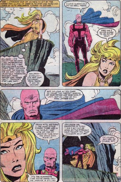 Sal Buscema : Eternals - Masked Gods!  - Asta The Art of Movie Posters - Associazione Nazionale - Case d'Asta italiane