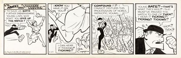 Al Capp : Li'l Abner's Ideel Fearless Fosdick  - Asta The Art of Movie Posters - Associazione Nazionale - Case d'Asta italiane