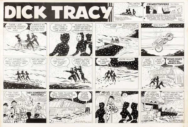 Chester Gould : Dick Tracy - The Kitten sisters  - Asta The Art of Movie Posters - Associazione Nazionale - Case d'Asta italiane