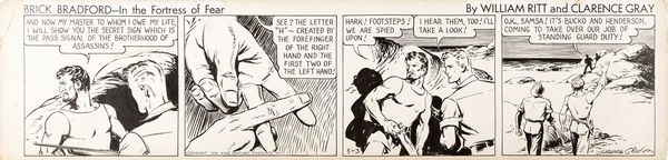 Clarence Gray : Brick Bradford - In the Fortress of Fear  - Asta The Art of Movie Posters - Associazione Nazionale - Case d'Asta italiane