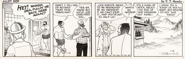 Vincent T. Hamlin : Alley Oop  - Asta The Art of Movie Posters - Associazione Nazionale - Case d'Asta italiane