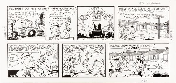 Heimdahl Ralph & Stoffel Al : Bugs Bunny  - Asta The Art of Movie Posters - Associazione Nazionale - Case d'Asta italiane