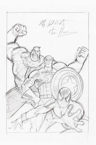 Hildebrandt Greg & Tim : Avengers  - Asta The Art of Movie Posters - Associazione Nazionale - Case d'Asta italiane