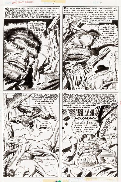 Jack Kirby : 2001: A Space Odyssey - Beast Killer  - Asta The Art of Movie Posters - Associazione Nazionale - Case d'Asta italiane