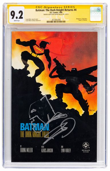 Frank Miller : Batman: The Dark Knight Falls  - Asta The Art of Movie Posters - Associazione Nazionale - Case d'Asta italiane
