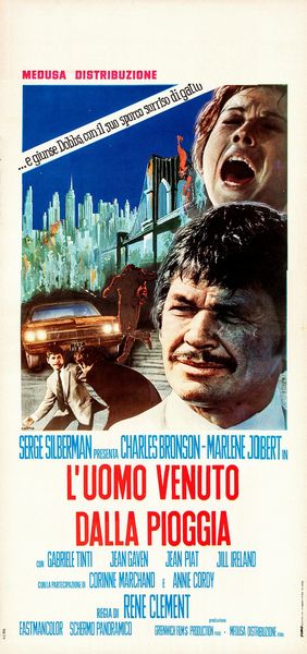 Giancarlo Calma : L'uomo venuto dalla pioggia (Rider on the Rain)  - Asta The Art of Movie Posters - Associazione Nazionale - Case d'Asta italiane