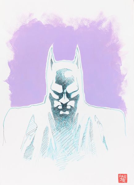 Pau (Paolo Bruni) : Batman Sunrise  - Asta The Art of Movie Posters - Associazione Nazionale - Case d'Asta italiane