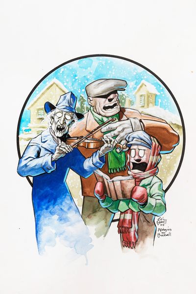 Eric Powell : The Goon - Apologies to Rockwell  - Asta The Art of Movie Posters - Associazione Nazionale - Case d'Asta italiane