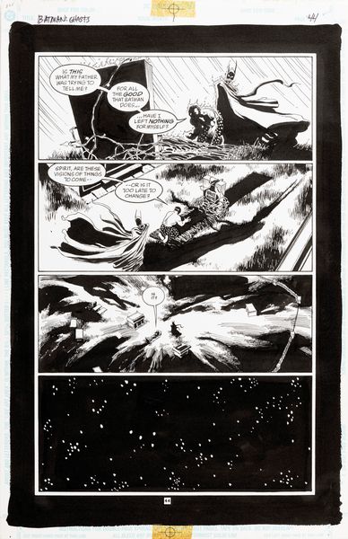 Tim Sale : Batman Ghosts: A Legends of the Dark Knight Halloween Special  - Asta The Art of Movie Posters - Associazione Nazionale - Case d'Asta italiane