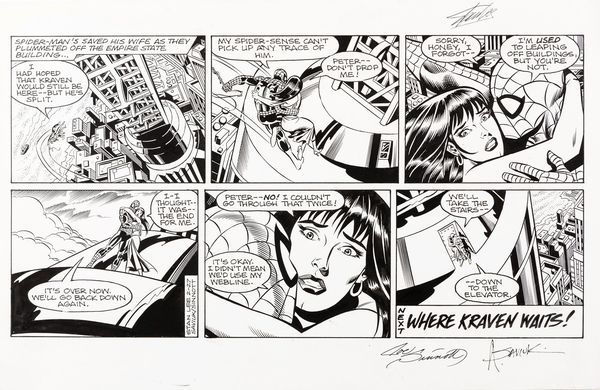 Alex Saviuk & Joe Sinnott : Amazing Spider-Man  - Asta The Art of Movie Posters - Associazione Nazionale - Case d'Asta italiane