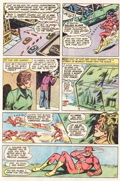 Kurt Schaffenberger : The Flash - The Golden Glider's Final Fling!  - Asta The Art of Movie Posters - Associazione Nazionale - Case d'Asta italiane