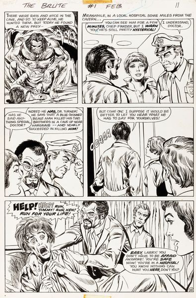 Mike Sekowsky : The Brute - The Night of the Brute  - Asta The Art of Movie Posters - Associazione Nazionale - Case d'Asta italiane