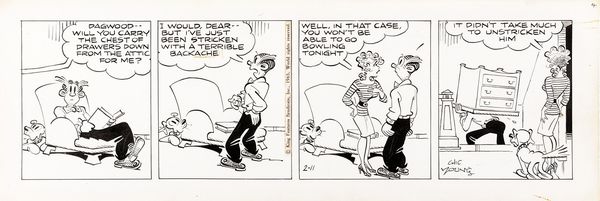 Chic Young : Blondie  - Asta The Art of Movie Posters - Associazione Nazionale - Case d'Asta italiane