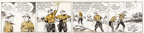 Lyman  Young & Nat Edson : Tim Tyler's Luck  - Asta The Art of Movie Posters - Associazione Nazionale - Case d'Asta italiane