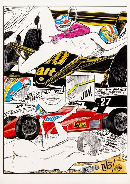 GUIDO CREPAX : Anita Color  - Asta The Art of Movie Posters - Associazione Nazionale - Case d'Asta italiane