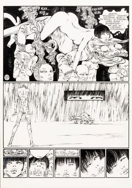 GUIDO CREPAX : Valentina - Vita privata  - Asta The Art of Movie Posters - Associazione Nazionale - Case d'Asta italiane