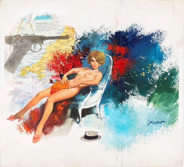 Carlo Jacono : La brunetta di Cornovaglia  - Asta The Art of Movie Posters - Associazione Nazionale - Case d'Asta italiane