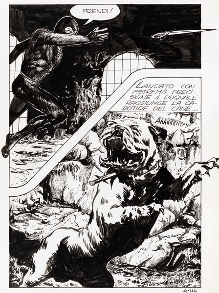 Milo Manara : Genius - L'isola dei mostri  - Asta The Art of Movie Posters - Associazione Nazionale - Case d'Asta italiane