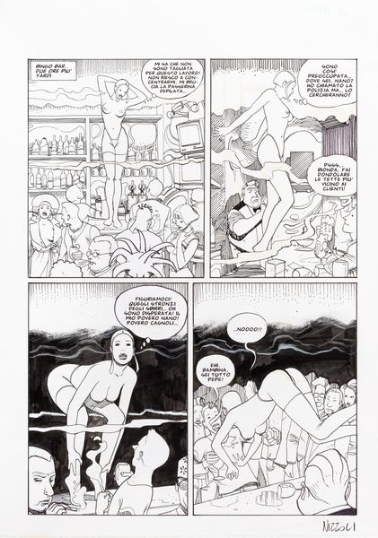 Marco Nizzoli : Simbaby - Sesso sicuro  - Asta The Art of Movie Posters - Associazione Nazionale - Case d'Asta italiane