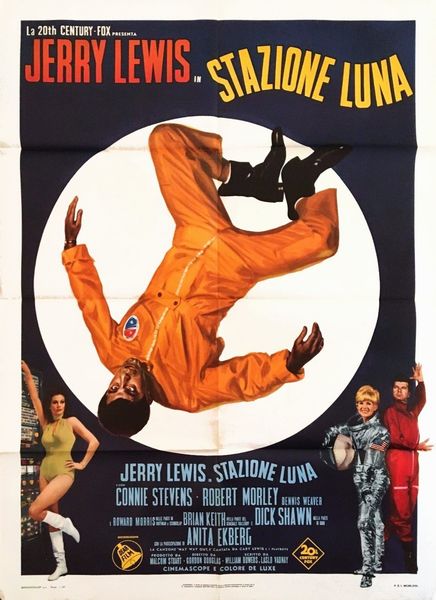 Enzo Nistri : Stazione luna (Way... Way Out)  - Asta The Art of Movie Posters - Associazione Nazionale - Case d'Asta italiane