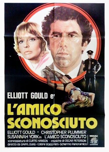 A.N.I. (autore non identificato) : L'amico sconosciuto (The Silent Partner)  - Asta The Art of Movie Posters - Associazione Nazionale - Case d'Asta italiane