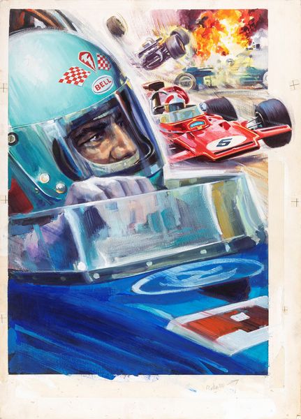 Maro (Otello Mauro Innocenti) : Il diavolo del volante (The Last American Hero)  - Asta The Art of Movie Posters - Associazione Nazionale - Case d'Asta italiane