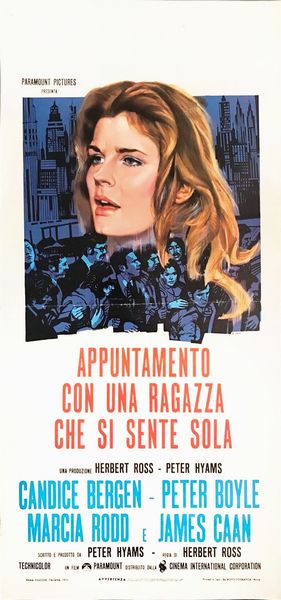 Ermanno Piero Iaia : Appuntamento con una ragazza che si sente sola (T.R. Baskin)  - Asta The Art of Movie Posters - Associazione Nazionale - Case d'Asta italiane