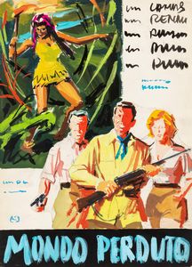 A.N.I. (autore non identificato) : Mondo perduto (The Lost World)  - Asta The Art of Movie Posters - Associazione Nazionale - Case d'Asta italiane