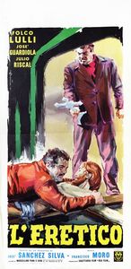 Angelo Cesselon : L'eretico (El hereje)  - Asta The Art of Movie Posters - Associazione Nazionale - Case d'Asta italiane