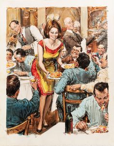 Walter Molino - Sophia Loren