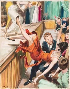 Walter Molino - Kirk Douglas