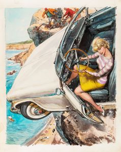 Walter Molino - Incidente sul set