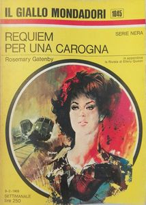 Carlo Jacono : Giallo Mondadori - Requiem per una carogna  - Asta The Art of Movie Posters - Associazione Nazionale - Case d'Asta italiane