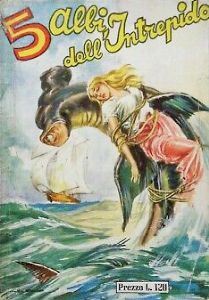 Gino Pallotti : Intrepido - Il mostro dei mari  - Asta The Art of Movie Posters - Associazione Nazionale - Case d'Asta italiane