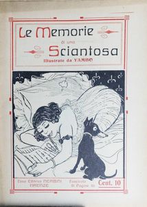 Yambo (Enrico Novelli) : Le memorie di una Sciantosa  - Asta The Art of Movie Posters - Associazione Nazionale - Case d'Asta italiane