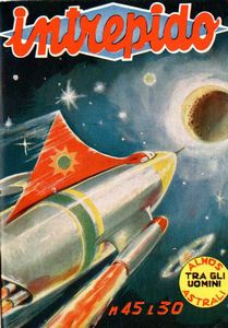 Gaetano Albanese : Intrepido - Almos tra gli uomini astrali  - Asta The Art of Movie Posters - Associazione Nazionale - Case d'Asta italiane