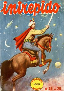 Alvaro Mairani : Intrepido - I violatori dello spazio  - Asta The Art of Movie Posters - Associazione Nazionale - Case d'Asta italiane