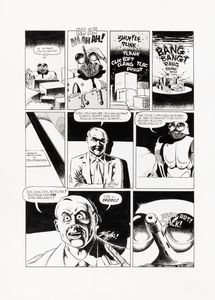 Filippo Scozzari : Vecchia gloria  - Asta The Art of Movie Posters - Associazione Nazionale - Case d'Asta italiane