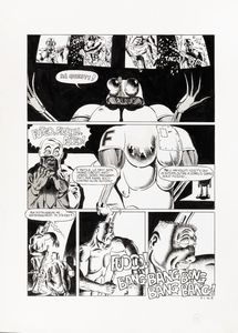 Filippo Scozzari : Vecchia gloria  - Asta The Art of Movie Posters - Associazione Nazionale - Case d'Asta italiane