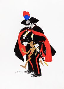 Alarico Gattia - Pinocchio e i Carabinieri