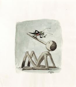 Franco Matticchio - Pinocchio e il Grillo parlante