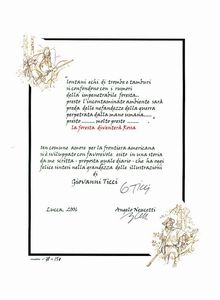 Giovanni Ticci : ...Quando la foresta divent� rossa  - Asta The Art of Movie Posters - Associazione Nazionale - Case d'Asta italiane