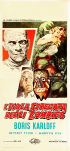 Averardo Ciriello : L'isola stregata degli zombies (Voodoo Island)  - Asta The Art of Movie Posters - Associazione Nazionale - Case d'Asta italiane