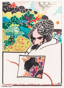 Andrea Pazienza - Il Generale A. Miles a Positano