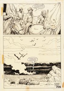 Alberto Salinas - Dago - La morte di Hussein Bey