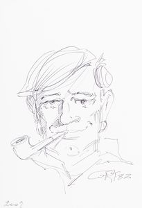 Luigi Corteggi - Autoritratto