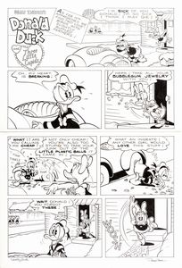 Pat Block : Donald Duck and Three Little Cupids  - Asta The Art of Movie Posters - Associazione Nazionale - Case d'Asta italiane