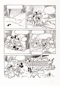 Giorgio Cavazzano - Topolino e il passaggio al Tor Korgat
